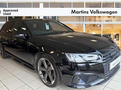 Used Audi A4 Black Edition 147 HP (108 kW) 2019 Black Estate