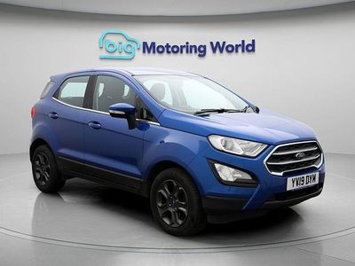 Used Ford Ecosport Zetec 125 HP (91 kW) 2019 Blue SUV