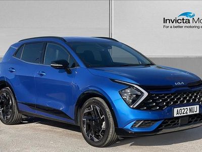 Used Kia Sportage GT-Line 147 HP (108 kW) 2022 Blue SUV