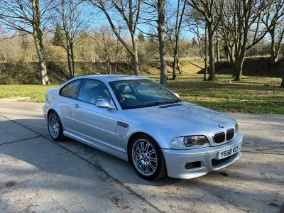 Used BMW M3 Comfort Edition 333 HP (244 kW) 2001 Silver Coupe