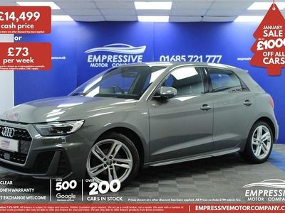 Grey Used 2019 Audi A1 Sportback S-Line Hatchback | £14,499 (Fair price)