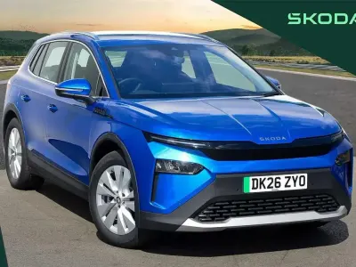 New Skoda Elroq SE L 210 kW (286 HP) 2026 Race blue metallic SUV