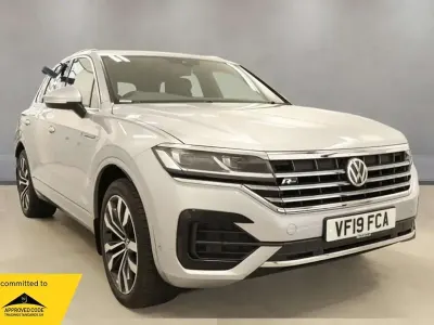 Used VW Touareg R-line 286 HP (210 kW) 2019 Silver SUV