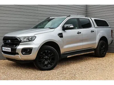 Used Ford Ranger Wildtrack 2021 Moondust silver (metallic paint) Pickup