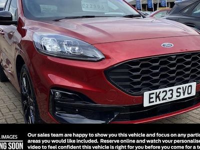 Used Ford Kuga ST-Line X 224 HP (164 kW) 2023 Red SUV