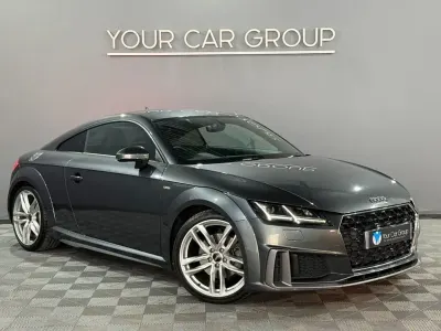 Begagnad Audi TT S-Line 245 HK (180 kW) 2019 Grå Sportkupé