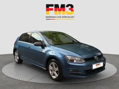 Used VW Golf VII Match 2015 Blue Hatchback