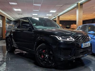 Used Land Rover Range Rover Sport Autobiography Dynamic 525 HP (386 kW) 2019 Black SUV