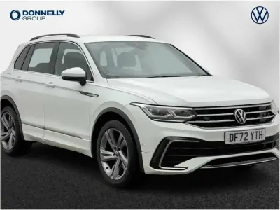 Second-hand VW Tiguan R-line Edition 147 CP (108 kW) 2023 Alb SUV