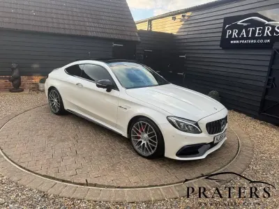 Used Mercedes C63 AMG Premium 2016 White Coupe