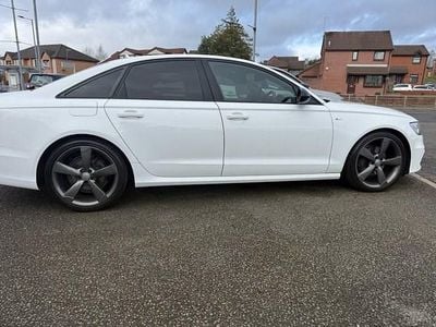 Used Audi A6 Black Edition 177 HP (130 kW) 2013 White Sedan