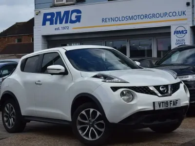 Used Nissan Juke Tekna 117 HP (86 kW) 2019 White SUV
