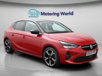 Used Vauxhall Corsa Ultimate 100 HP (73 kW) 2023 Red Hatchback