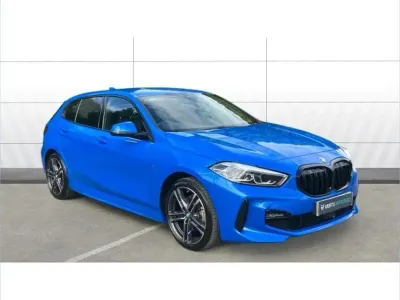 Used BMW 118 M Sport 136 HP (100 kW) 2024 Blue Hatchback