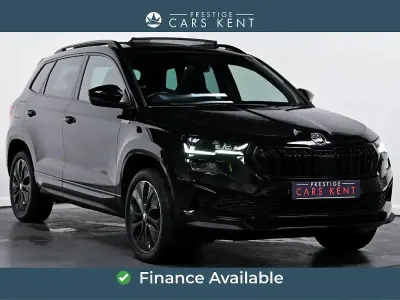 Used Skoda Karoq SportLine 150 HP (110 kW) 2022 Black SUV