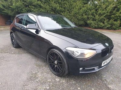 Used BMW 116 Sport Line 2013 Black Hatchback