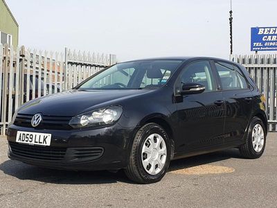 Used VW Golf VI S 80 HP (58 kW) 2009 Black Hatchback