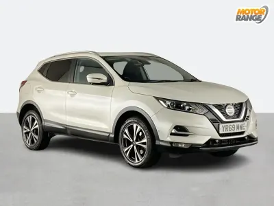 Used Nissan Qashqai N-Connecta 115 HP (84 kW) 2019 White SUV