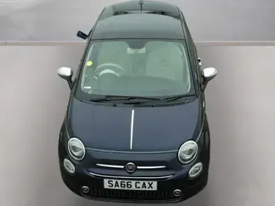 Used Fiat 500 Riva 69 HP (50 kW) 2016 Blue Hatchback