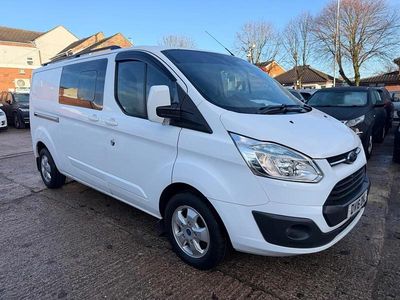 Used Ford Transit Custom Limited 125 HP (91 kW) 2016 White Van