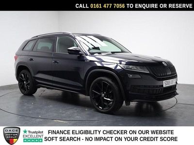 Used Skoda Kodiaq SportLine 150 HP (110 kW) 2019 Black SUV