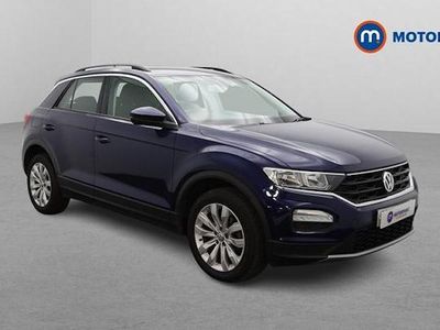 Blue Used 2019 VW T-Roc SE SUV | £14,799 (Fair price)