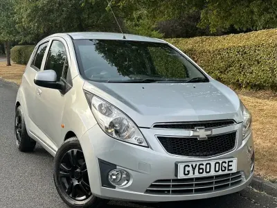Used Chevrolet Spark LS 68 HP (50 kW) 2010 Silver Hatchback