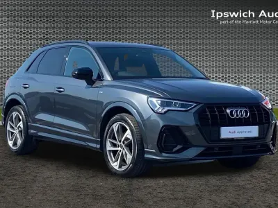 Used Audi Q3 Black Edition 150 HP (110 kW) 2021 Grey SUV