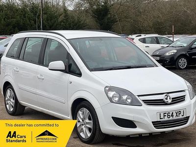 Used Vauxhall Zafira 2014 White MPV