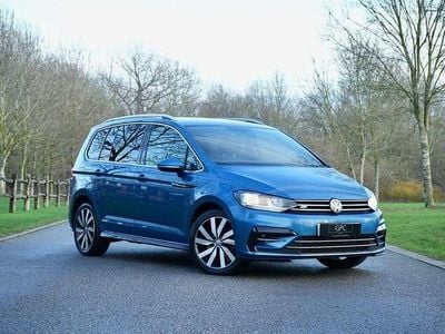 Blue Used 2020 VW Touran R-line MPV | £18,295 (Fair price)