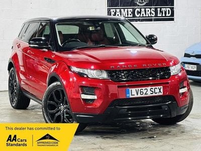 Red Used 2012 Land Rover Range Rover evoque Dynamic Estate | £7,995 (Fair price)
