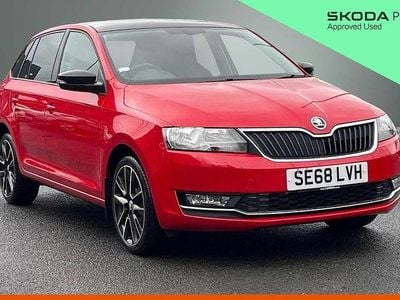 Red Used 2019 Skoda Rapid Sport Hatchback | £9,105 (Fair price)