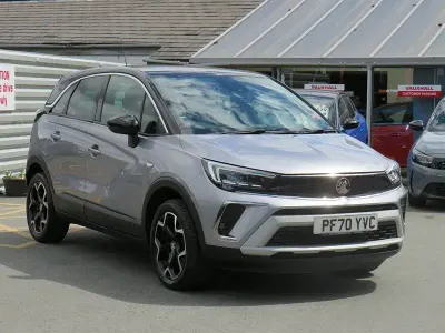 Used Vauxhall Crossland X Elite 130 HP (95 kW) 2021 Grey SUV