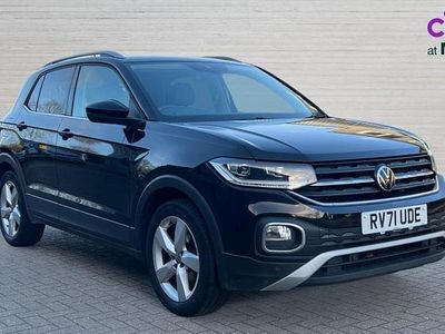 Black Used 2021 VW T-Cross SEL SUV | £14,359 (Fair price)