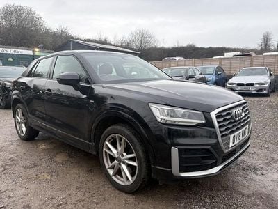 Begagnad Audi Q2 S-Line 150 HK (110 kW) 2018 Svart SUV
