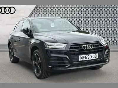 Used Audi Q5 Black Edition 245 HP (180 kW) 2019 Black SUV