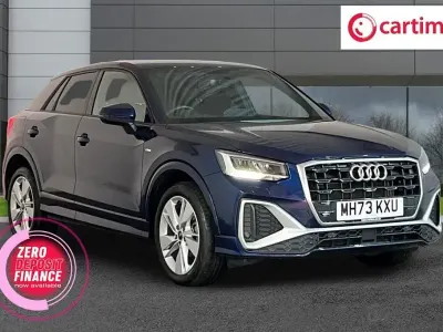 Used Audi Q2 S-Line 150 HP (110 kW) 2024 Blue SUV