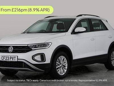 White Used 2023 VW T-Roc Life SUV | £17,413 (Good price)