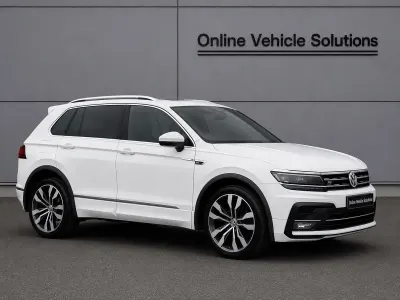 Used VW Tiguan R-line 150 HP (110 kW) 2017 White SUV