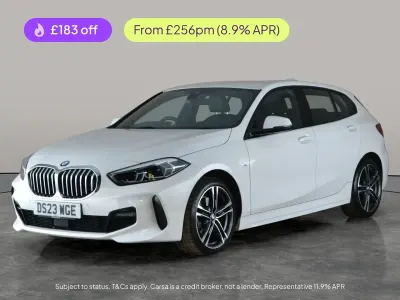 Used BMW 118 M Sport 136 HP (100 kW) 2023 White Hatchback