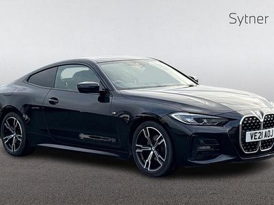 Black Used 2021 BMW 420 M Sport Coupe | £23,500 (Expensive)
