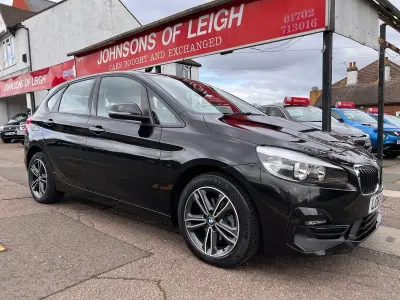 Usado BMW 218 Sport Line 2019 Preto Citadino