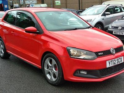Used VW Polo GTI 180 HP (132 kW) 2012 Red Hatchback