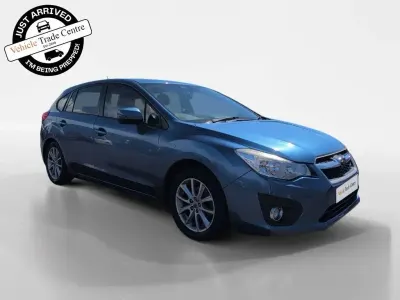 Used Subaru Impreza 114 HP (83 kW) 2014 Blue Hatchback