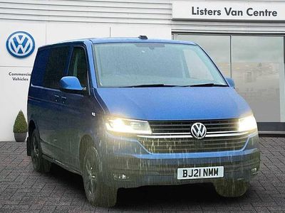 Blue Used 2021 VW Transporter Highline Van | £34,999 (Expensive)