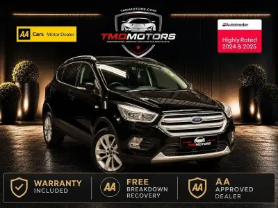 Used Ford Kuga Zetec 120 HP (88 kW) 2017 Black SUV