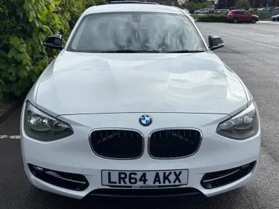 Used BMW 116 Sport Line 2014 White Hatchback