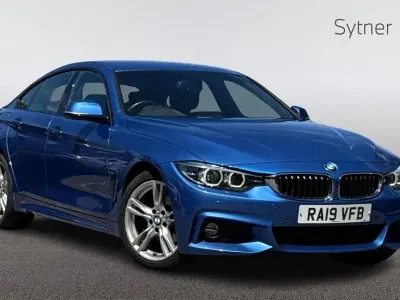 Used BMW 420 Gran Coupé M Sport 181 HP (133 kW) 2019 Blue Coupe
