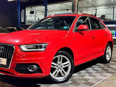 Red Used 2014 Audi Q3 S-Line SUV | £9,495 (Fair price)