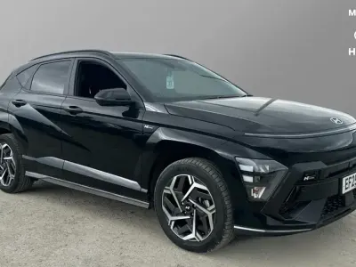 Second-hand Hyundai Kona N Line 129 CP (94 kW) 2025 Negru SUV